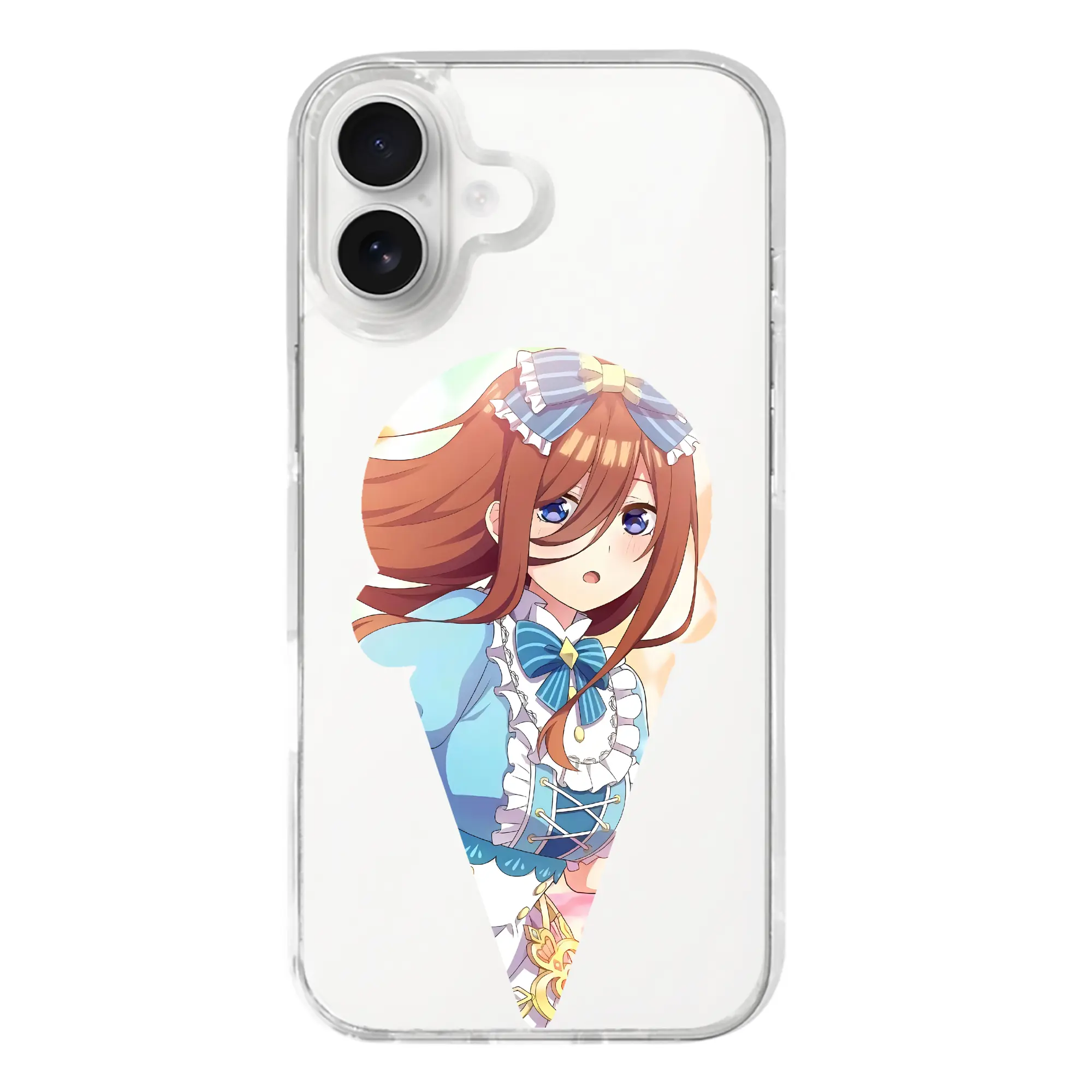 五等分の花嫁 グッズ 中野 三玖 - iPhone 17シリーズ 透明スマホケース – 薄型・耐衝撃・精密フィット保護カバー